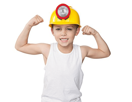 Toy Miner's Helmets